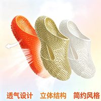 Sandales personnalisées respirantes imprimées en 3D, chaussures de plage décontractées quotidiennes, légères, imperméables et écologiques pour l'extérieur