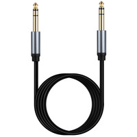 1/4 Zoll TRS-Instrumenten kabel, gerade 6,35mm Stecker-Stereo-Audio-Verbindungs kabel, 6,35mm symmetrische Leitung
