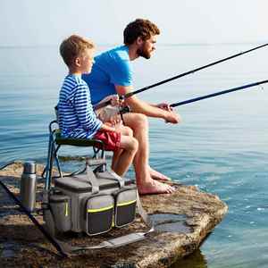 BSCI Factory Premium Bolsa de pesca Aparejos Estuche de pesca Bolsa de transporte de caña de pescar - Product Image 6