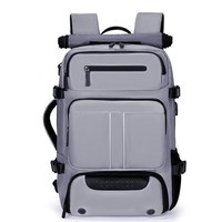 Sac à dos en denim unisexe pour voyage en plein air, imperméable, respirant, grande capacité, multifonctionnel, pour ordinateur portable, Air