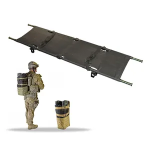 Dragon Factory Portable Outdoor Lightweight Rescue Tactical Folding Stretcher for combat