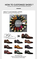 Monk Strap neue Stile Handmade Goodyear genähte Großhandel Mann Schuhe für Männer Blake Echt leder Kleid Schuhe Männer
