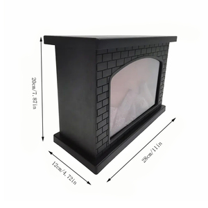 Gran oferta, nueva chimenea de plástico, luz LED, iluminación de <span class=keywords><strong>paisaje</strong></span>, Bombilla decorativa, lámpara Led con puerto USB - Product Image 3