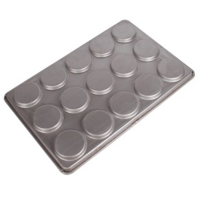 Harga Murah Kualitas Tinggi Loyang <span class=keywords><strong>Burger</strong></span> 15 Lubang Anti Lengket & Lepas Cepat Loyang Hamburger Loyang Kue Muffin - Product Image 6