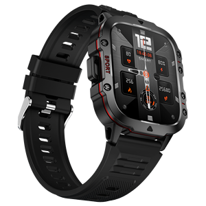 Smartwatch sportivo QX11 1.96 pollici AI assistente vocale lunga durata corpo forte custodia per il monitoraggio del sonno della pressione di ossigeno nel sangue - Product Image 4