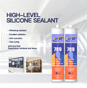 Sellador <span class=keywords><strong>de</strong></span> silicona acético neutro GP en formato salchicha, transparente, <span class=keywords><strong>de</strong></span> curado rápido, duradero, impermeable y resistente a la intemperie, para <span class=keywords><strong>vidrio</strong></span> y techos. - Product Image 5