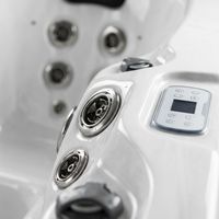 Grande piscine de nage en acrylique pour l'extérieur DSL |   Bain à remous autoportant chauffant avec système de contrôle Balboa