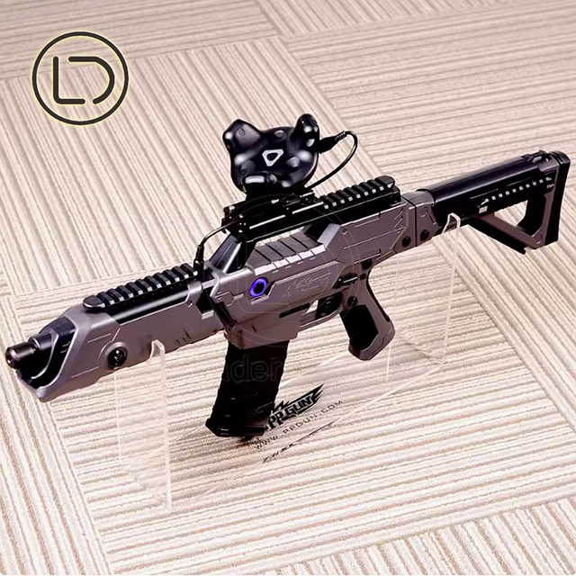 LeaderDream Battle VR Shooting Game VR PP GUN Without Tracker VR Game Gun Controller for HTC VIVE Device