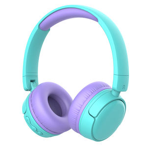 Auriculares Over-Ear con volumen limitado de 85/94dB para computadora, teléfono, tableta, estudio inalámbrico, auriculares para niños, auriculares plegables para niños - Product Image 1