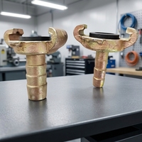 Embouts de raccordement de tuyau d'air européen moulés, basse pression, sans collier, zingués, résistants à la corrosion, vente directe usine