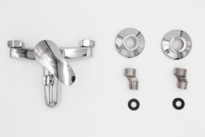 ITALOMIX Ensemble <span class=keywords><strong>de</strong></span> <span class=keywords><strong>douche</strong></span> brossé à bain en alliage <span class=keywords><strong>de</strong></span> zinc mural chaud et froid Kit <span class=keywords><strong>de</strong></span> mélangeur à poignée unique poli avec noyau <span class=keywords><strong>de</strong></span> valve en céramique - Product Image 5