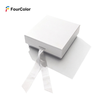 Boîte en papier rigide de haute qualité avec logo personnalisé imprimé, écologique, pliable, avec fermeture magnétique
