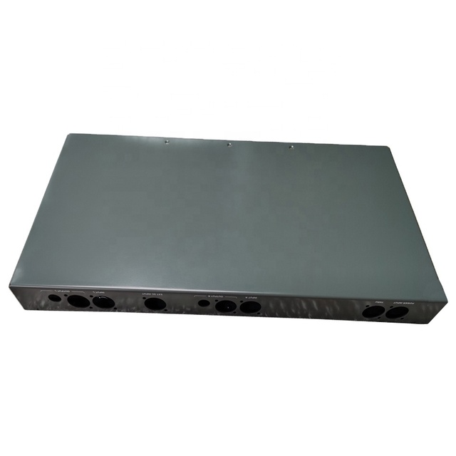 Aluminum powder coating sheet metal amplifier box metal chassis