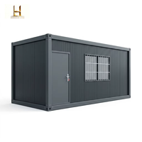 Maison modulaire démontable en kit, conteneur de dortoir, construction facile à installer