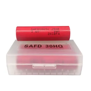 High Discharge Rate 5C 15A 3000mAh HQ 18650 lithium Battery cell for 30HQ lithium battery