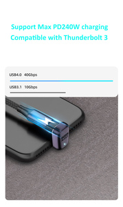 40Gbps USB C <strong>Adapter</strong> PD 240W Fast Charging Type C <strong>Adapter</strong> for Steam Deck <strong>Switch</strong> Laptop for MacBook Tablet - Product Image 2