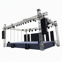 Structure de scène en aluminium pour système de support de truss d'éclairage DJ à vendre