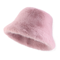 Bonnet d'hiver pour femme, design de luxe, bonnet décontracté pour l'automne et l'hiver, couleur unie, fausse fourrure, bonnet imperméable pour femme