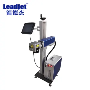 Fiber Laser marking coder company information printing machines on PE cable