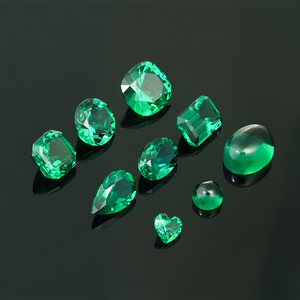 Ngô châu chất lượng cao bán buôn tổng hợp lỏng đá quý GRC giấy chứng nhận thủy nhiệt Zambia phòng thí nghiệm phát triển ngọc lục bảo đá - Product Image 4