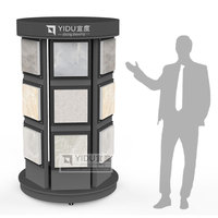 Support de tour de pavage de style moderne Yidu pour présentoir à quartz de panneaux