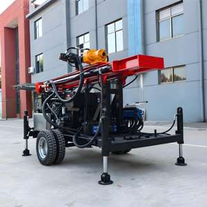 Crawler diesel waterboormachine 100m 200m diepe putboormachine multifunctionele boorinstallaties - Product Image 4