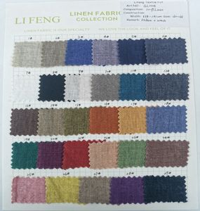 精品亚麻服装面料购买形式中国供应商 - Product Image 5