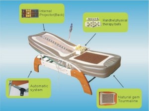 Cama de Masaje de Piedra de <span class=keywords><strong>Jade</strong></span> Térmica con Terapia Infrarroja de Fábrica Senry - Product Image 3