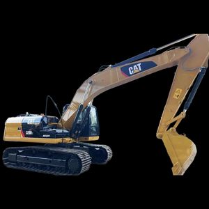 Excavatrice sur chenilles CAT 320D2 d'occasion, peinture d'origine, bien entretenue, prête pour la construction et les travaux de terrassement, certifiée CE - Product Image 1