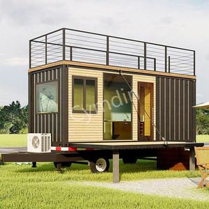 Casa Contenedor Expandible de Dos Pisos Cymdiin, Estructura de Acero, 20 pies/40 pies, Precio Razonable, 2 Dormitorios, Oficina, Venta - Product Image 5