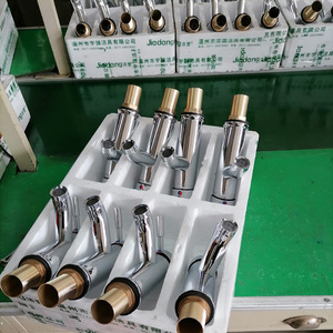 Moderno a leva singola in ottone/VSS rubinetto commerciale rubinetto lavello valvola ceramica nucleo singolo foro di montaggio - Product Image 4