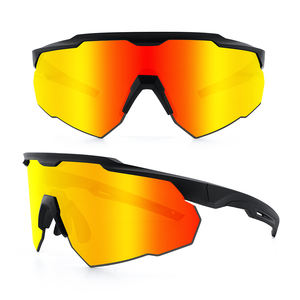 نظارات شمسية رياضية تكتيكية من OEM/ODM إطار TR90 مقاوم للصدمات عدسة كمبيوتر للركض والركض والنظارات الواقية من الوصفات الطبية - Product Image 1