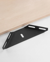 XINPRO Support d'angle en fer pour meubles, connecteur d'angle droit, accessoires de fixation pour cadre de lit, facile à installer