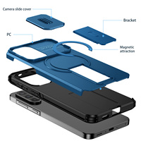 Étui de protection pour appareil photo pour Samsung Galaxy A57 A37 A17 A56 A36 A26 A16 A55 A35 A15, étui robuste et résistant, coque de protection magnétique