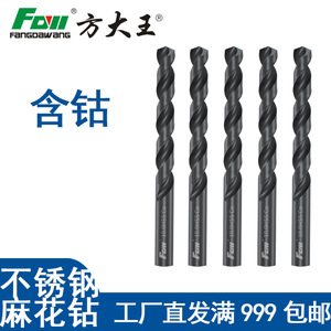 Fangdawang Twist Drill Bit 10.0 Hss Co Metal Drilling Black Oxide Finish - Product Image 5