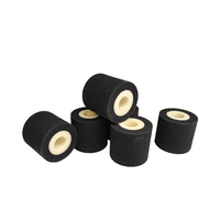 Rouleau d'encre anti-rayures pour marquage à chaud, personnalisé, solide, 36*36mm, pour machine de codage papier sur lignes d'emballage alimentaire (sachets/films/sacs)