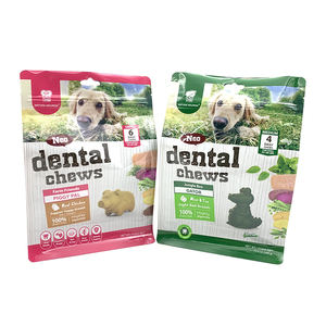 High End Flat Bottom Gusseted Mylar Bags Expandable Pouches for 6x9 <strong>Pet</strong> Food Storage - Product Image 5