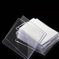 Feuille de plastique PETG transparente pour la fabrication d'affichages de vente au détail, thermoformage, taille et épaisseur personnalisées, usine OEM