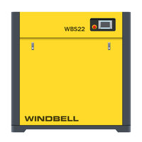 Compresseur d'air à vis 20kw 22kw 37kw Mexique Compresseur d'air à aimants permanents avec sécheur
