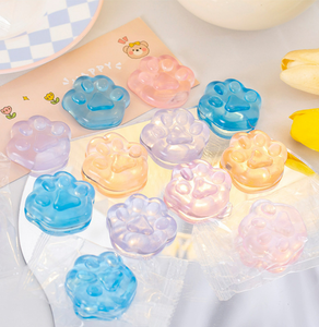 ขายส่งตรงจากโรงงาน ของเล่นบีบ TPR รูปอุ้งเท้าแมว ของขวัญสุดพิเศษ บีบแล้วคืนรูปช้า ของเล่นบีบหนีบรูปกรงเล็บหนูแฮมสเตอร์/แมว รุ่น Muymuz SL002 - Product Image 1