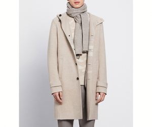 Bufanda de punto cálida de Cachemira de estilo minimalista personalizado Bufanda larga de Cachemira para hombre - Product Image 2