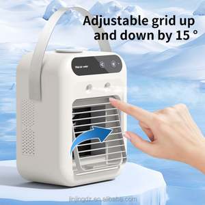 <b>USB</b> Home Desktop Portable Mini Desktop Air Conditioner Fan Personal Space 2 Wind Speed Cooler Air Cooling Water Fan - Product Image 5