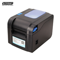 Impresora Térmica Xprinter XP 370B de 203DPI, Impresora de Etiquetas Comercial de 3 Pulgadas con Despegador