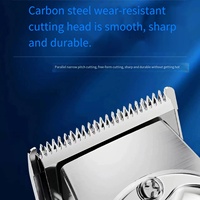 Tondeuse à cheveux rechargeable 3 en 1 de haute qualité, ensemble de tondeuse et rasoir, écran LCD numérique, machine à couper les cheveux pour hommes