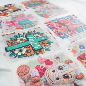 China Supplier School Football Sports Themed Heat Transfer Dtf Printer Easter Baseball Christian Faith Dtf Transfers For Apparel - Product Image 1