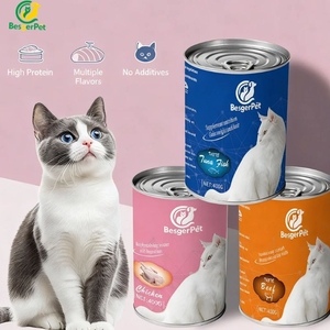 Comida Húmeda para Gatos, Comida Enlatada para Mascotas, Varios Sabores, Etiqueta con Logotipo Personalizado, Comida Enlatada para Gatos de 400 g - Product Image 4
