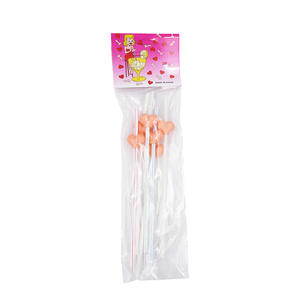 Nicro Prix Usine 10 pièces/lot Accessoires de Fête pour Enterrement de Vie de Jeune Fille, Douche Nuptiale, Saint-Valentin, Accessoires Sexy, Pénis en Plastique Multicolore - Product Image 5