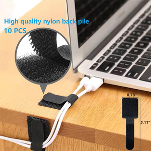 298-teiliges Kabelmanagement-Set mit Kabelbinder, Halterungen, Kunststoffständer, Kabelorganisator, Reißverschluss-Haken und Clips - Product Image 5