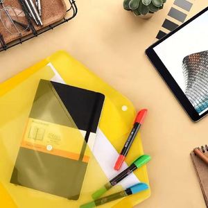 Hot Selling Custom Logo Office Expanding <b>Document</b> A4 PP Plastic Portfolio File <b>Folder</b> with logo - Product Image 6