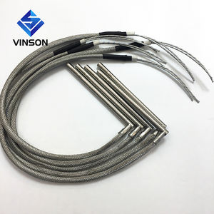 וינסון L צורת מחסנית מחמם 110V 220V 400W 500W מוט חימום אלמנט עם מתכת צמת עופרת חוט - Product Image 6